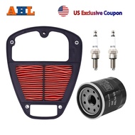 Motorcycle Air Filter & Oil Filter & Spark Plug For Kawasaki VN900 VN 900 Vulcan Classic LT Custom 2