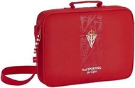 Real Sporting Official Gijon Extra School Wallet, Gijon Red, Talla única, Cool