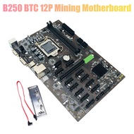 B250 BTC Mining Motherboard LGA 1151 DDR4 12XGraphics Card Slot SATA3.0 USB3.0 Low Power for BTC Miner Mining