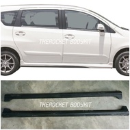 Perodua New Alza 2018-2021 Side Skirt Bodykit Material PU No Paint
