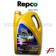 REPCO Turbo Diesel Plus 10W/40 API CK4 Fully Synthetic Diesel Engine Oil [7.5 Liter]