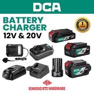DCA 12V 20V Battery Charger Pengecas Bateri Charger DCA Battery DCA Charger Dong Cheng Battery