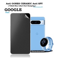 LAYAR TG Flexible Anti SPY PRIVACY GOOGLE PIXEL 8 - 8PRO - 7 - 7A - 6 - 6A - 4 - 4A Tempered Glass C