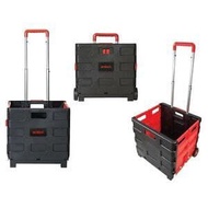 Shopping Cart TrolleyPack and Roll Car Trunk Storage Load 25kg Foldable Shopping Cart Luggage Trolle