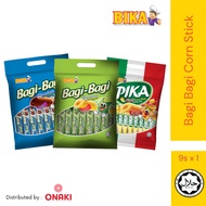 BIKA BAGI BAGI Corn Stick (9 Sticks) – Chocolate, Chicken & Pika Pizza/Snack Ready To Go