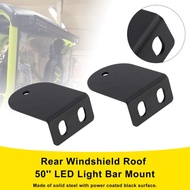 Rear Windshield Roof 50"LED Light Bar Mount For Can Am Defender 500/800/1000