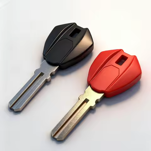 for Ducati Blank Key Ducati 656 659 696 795 796 M1100 1199 1098 1198 Monster Detachable chip key Mot