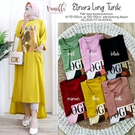 Etora Long Tunik Ld 113-130 Pj 120-130 Fab Kaos Korea Premium By Original Vanilla hijab clothing