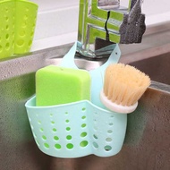 Multifunctional PVC Waterproof Hanging Dishwashing Sponge Soap Holder Kitchen Sink Rack