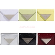 Fennec Crinkle triangle Accordion pocket Wallet Card Coin