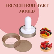 Tart Mould Egg Tart Acuan Food Storage Tart Aluminium  Egg Tart Food tart presser Adjustable Mould T