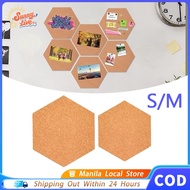 Hexagon Cork Memo Board For Wall Photo Display Message Notice Board Mini Cork Board Bulletin