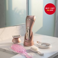 3-in-1 Cordless Epilator for Women, Electric Hair Remover, Excellent Shaving, Painless Experience