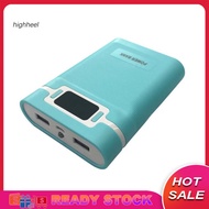 [Ready Stock] Portable 4 Slot LCD Display DIY Power Bank Case Box 18650 Battery Charger Holder