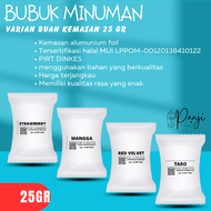 bubuk minuman rasa 25gr bubuk minuman aneka rasa serbuk minuman aneka rasa bubuk minuman kekinian po