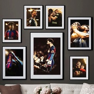 Argentina Football Star Messi Fans Wall Oil Painting scandinavian Poster Decoration Football Club UC