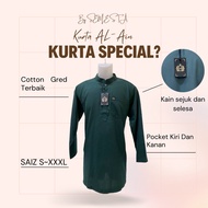 [BELI 2 RM98 ] Kurta Lengan Panjang Berkolar Al-Ain (Collar) Viral By SEMESTA