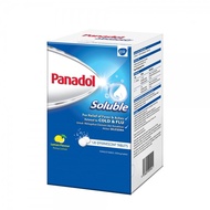 PANADOL SOLUBLE LEMON 500MG 4'S