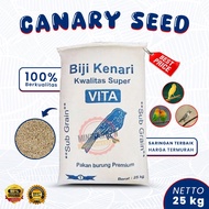 CANARY SEED ZAK 25KG pakan burung kenari seed biji kenari karung 25 kg
