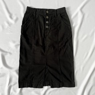 Black jeans midi skirt black jeans skirt grunge