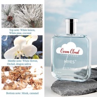 Cream Cloud Perfume 100ml Fresh Clean Long Lasting Perfume Oil Based Fragrance For Office School And