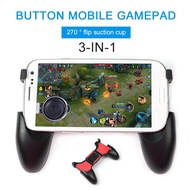 OM Mobile Controller Mobile Game Controller Compatible with Fortnite iPhone/Android, Mobile Controller 3 in 1 Compatible with Fortnite pubg Mobile triggers Portable Gamepad