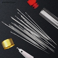 [Prs] Big Eye Steel Sewing Needles Kit, 2025 New Stainless Steel Needles For Hand Sewing, 31/34/36pc
