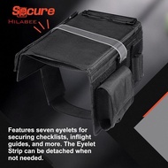 [UsusexaMY] Aviation Kneeboard for Pilot Classic Clip Board Weather Resistant Pen Holder Flight Orga