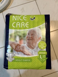 安心寶至尊裝成人紙尿片10片裝L碼 Nice Care Unisex Adult Diapers - Size L (10 pcs)