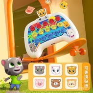 []Tom and Jerry Collaboration Whack-a-Mole Push Toy Educational Toy Speed Push Game Machine Children