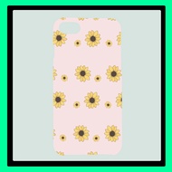 Cute Pink Sun Flower Hard Case For Vivo Y53 Y69 V7plus V9 V11 V11i Y1S