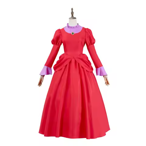 Women Red Dress Wicked Stepmother Of Cinderella Halloween Costume Lady Cosplay Costumes