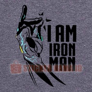 I AM IRON MAN Fabric Screen Printing Sticker for Clothes and Other Fabric Media A7A30