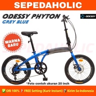 Sepeda Lipat 20 Inch ODESSY PHYTON 20 36 Murah ORIGINAL SNI