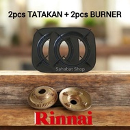 4-Legged Coaster SET + Small BURNER for RINNAI GAS Stove