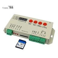 DC5-24V T1000S/K-1000S LED 2048 Pixels Program Controller for WS2812, WS2811