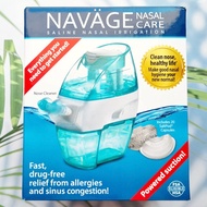 อุปกรณ์ล้างจมูก พลังดูด Nasal Care Saline Nasal Irrigation Powered Suction Includes 20 SaltPod Capsu