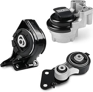 JDMON 3Pcs Engine Motor & Transmission Mount Replacement for 2007-2014 Ford Edge 3.5L, 2007-2010 Lin