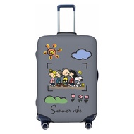 Snoopy Luggage Protector Cover Personalized Suitcase cover Stretchable Travel Luggage Accessories An
