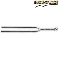 IBSUNSTORE 2PCS Tuning Fork, 440Hz Standard A 440Hz Tuning Fork, Practical Silver Color Steel Tuner 
