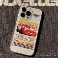 Phone Phone Case Suitable for iPhone Racing Lightning McQueen Suitable for iPhone17promax All-Inclus
