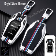 เคสโลหะรีโมทรถบีเอ็มดับเบิ้ลยู BMW LCD Screen Full Package 2021Key Sets  BMW Key Case 7 Series 740  
