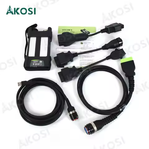 Original Vocom II 88890400 Premium Tech Tool 2.8 Vocom2 WIFI DEV2 Heavy duty Truck Scanner Diagnosti