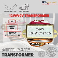 12V9V0V TRANSFORMER FOR AUTO GATE- Heavy Duty Power Transformer Ac 12V9V0V9V12V For Arm Type Auto Ga