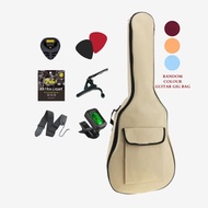 COMBO/AG/Brand/II-B: Sponge Bag (B41 or BS41), Capo PB-A04, Picks, Pick Holder, Set Ziko Strings, Tu