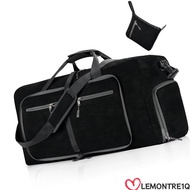 LEMONTREE Gym Bag, Foldable Expandable Travel Bag, Durable Waterproof 65L Thicken Bottom Duffle Bag 