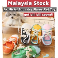 Japanese Style Pet Artificial Squeay Shoes Toy For Dog Cat Chewy Toy Kasut Mainan Kucing Bunyi
