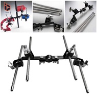 [Blesiya] Cowbells Cymbal Clamp Player Universal Practice Multi Clamp Mounting Bracket