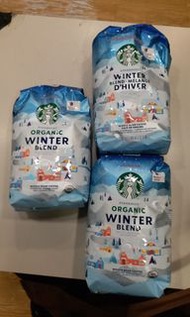 現貨】 Starbucks Arabica Organic Winter Blend  冬季限定 中度烘焙咖啡豆 2.5磅裝 BEST BEFORE 2024.04 OR AFTER   $250/包