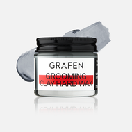 GRAFEN男士造型硬泥髮蠟發泥100ML#持久強力定型款(8809642618732)-平行進口